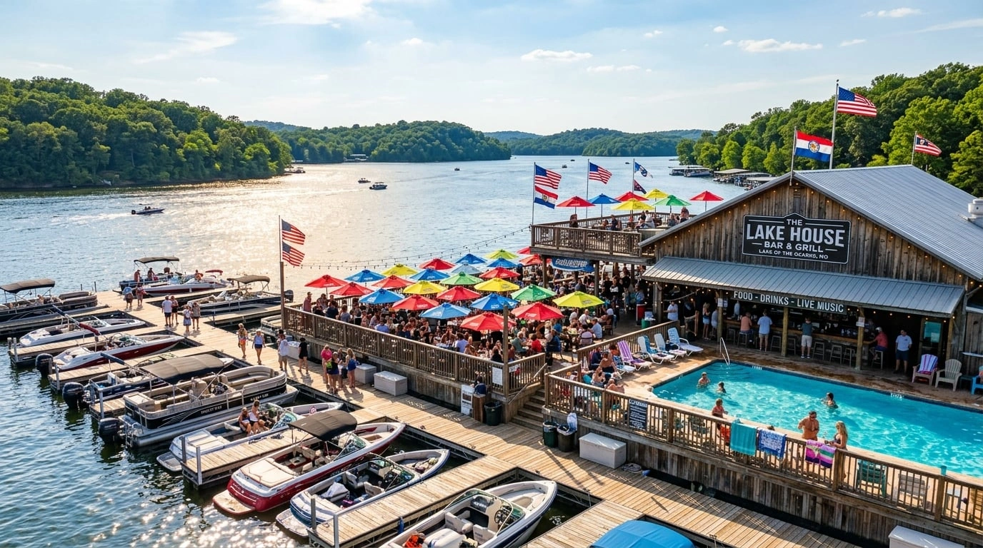Dog Days Bar & Grill, the Support Our Troops Poker Run & Boating Lake of the Ozarks