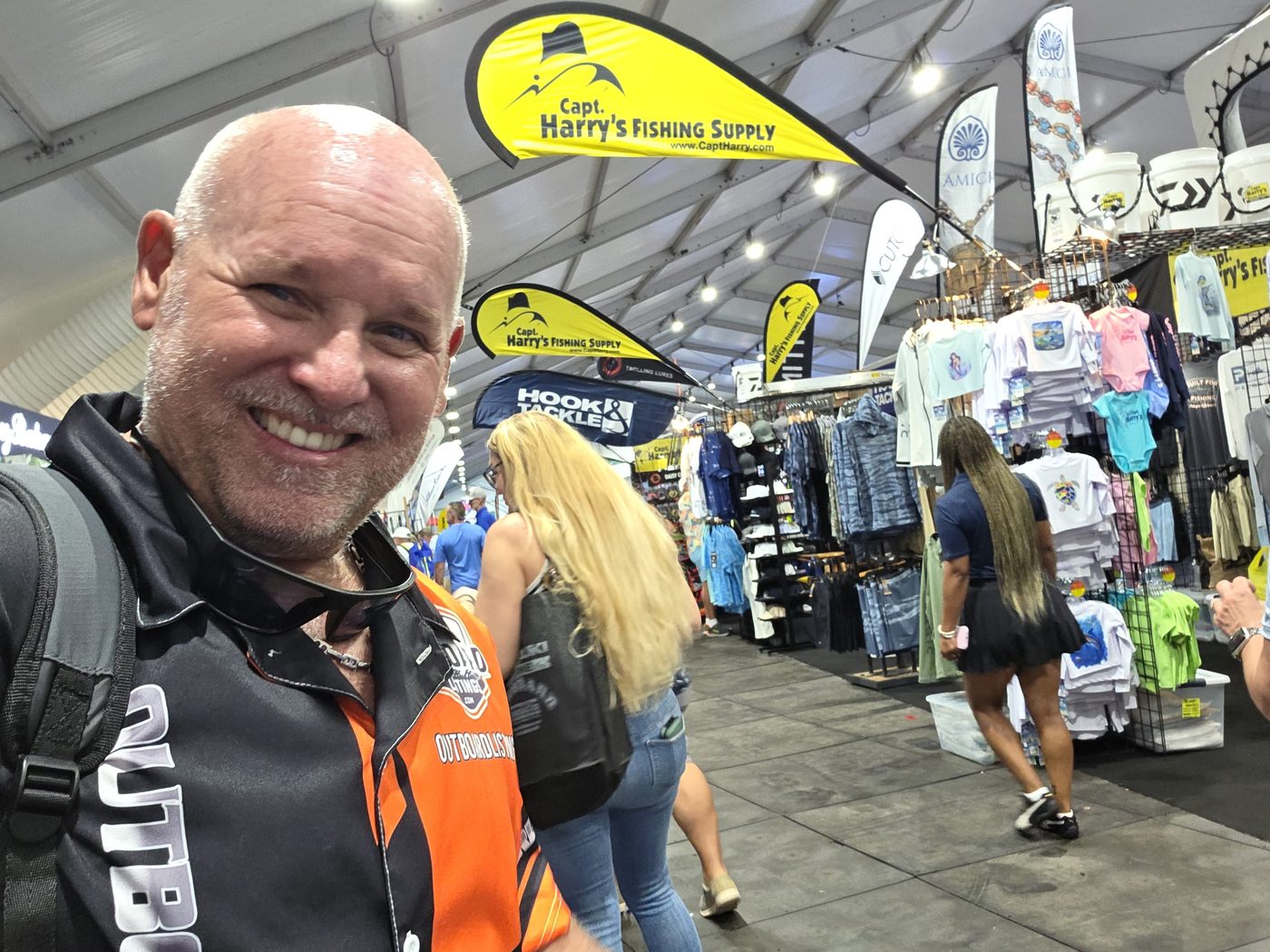 OutboardListings at FLIBS 2026 in the exhibit tent