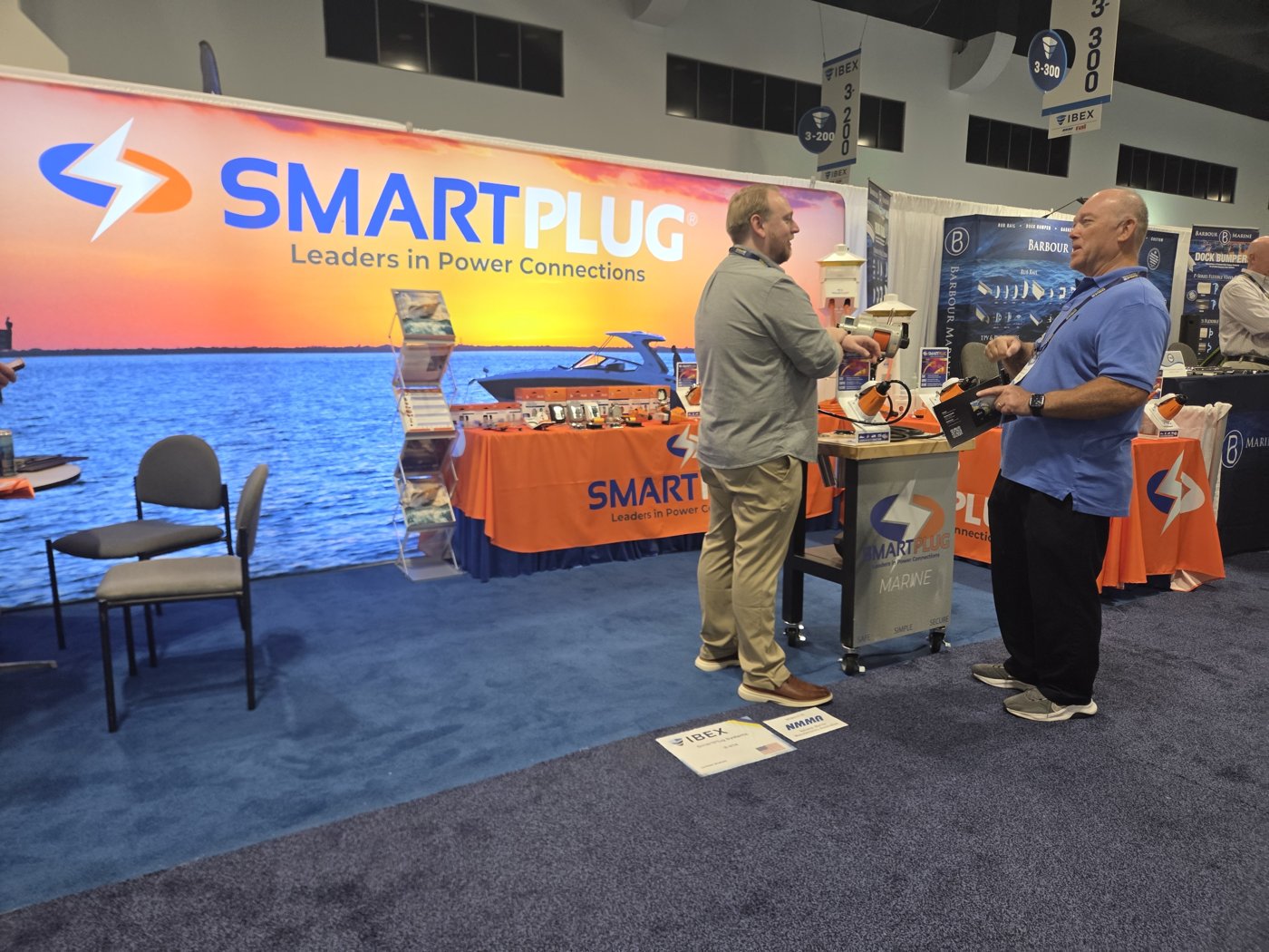 SmartPlug booth, leaders in power connections