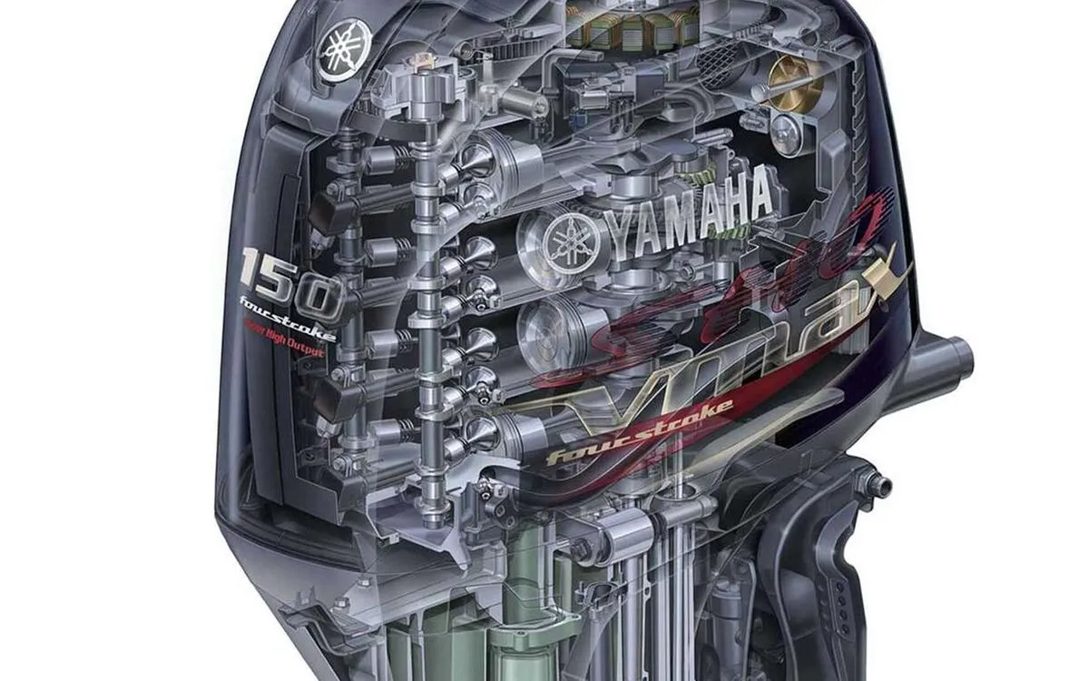 2019 Yamaha F150 4-Stroke outboard engine
