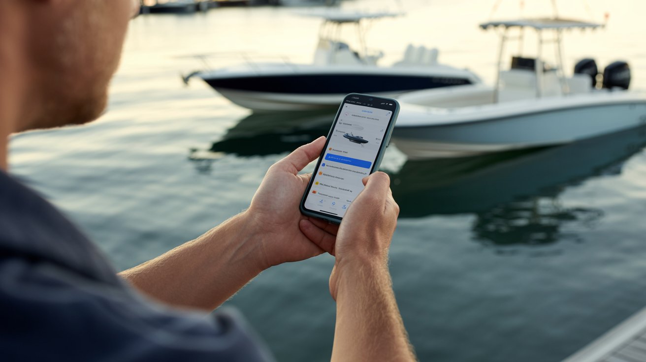 Voice-activated listing tool for marine equipment
