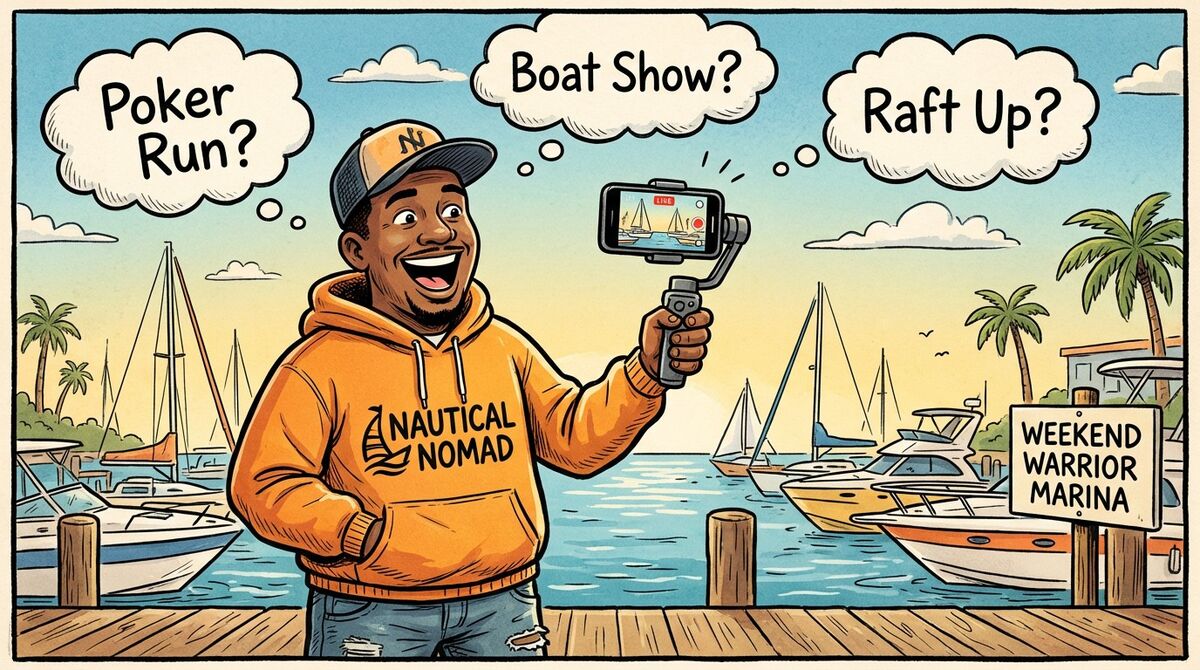 Powerboat poker run and racing events calendar